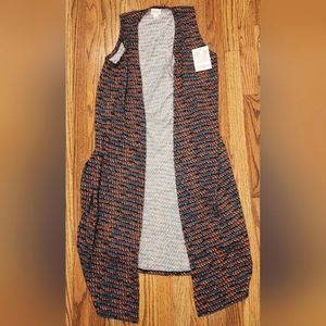 New LulaRoe Joy-Small Vest LulaRoe with Meri Brown